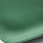 Hermes Shoulder Bag Vespa PM Green Leather — view 7