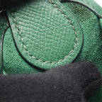 Hermes Shoulder Bag Vespa PM Green Leather — view 5