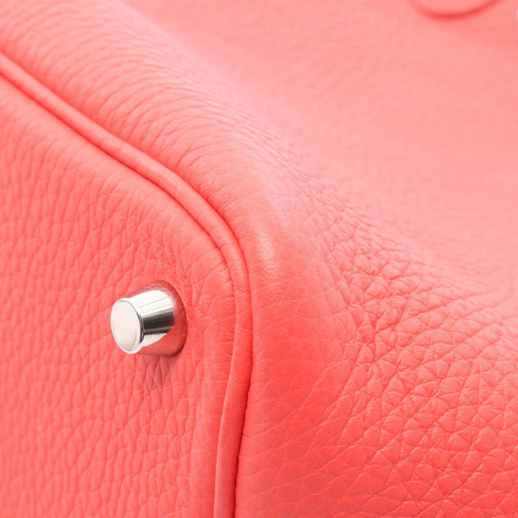Hermes Handbag Picotin Lock PM Rose Texas — view 6