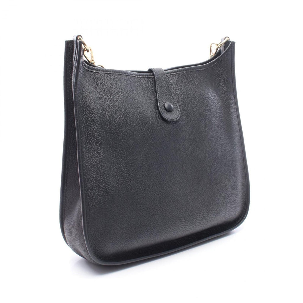 Hermes Shoulder Bag Evelyne 1 Anne GM Black — view 2