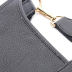 Hermes Shoulder Bag Evelyne 1 Anne GM Black — view 6