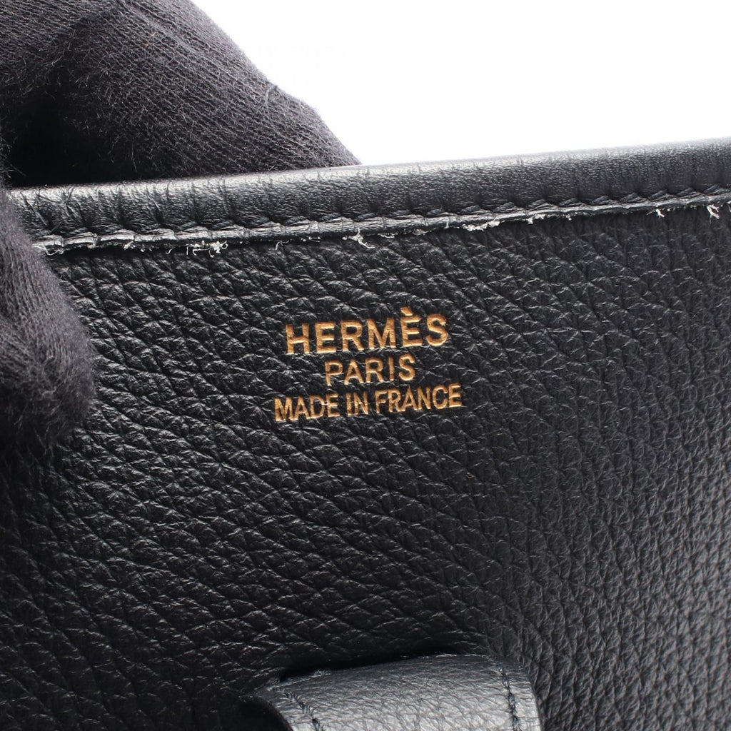 Hermes Shoulder Bag Evelyne 1 Anne GM Black — view 4
