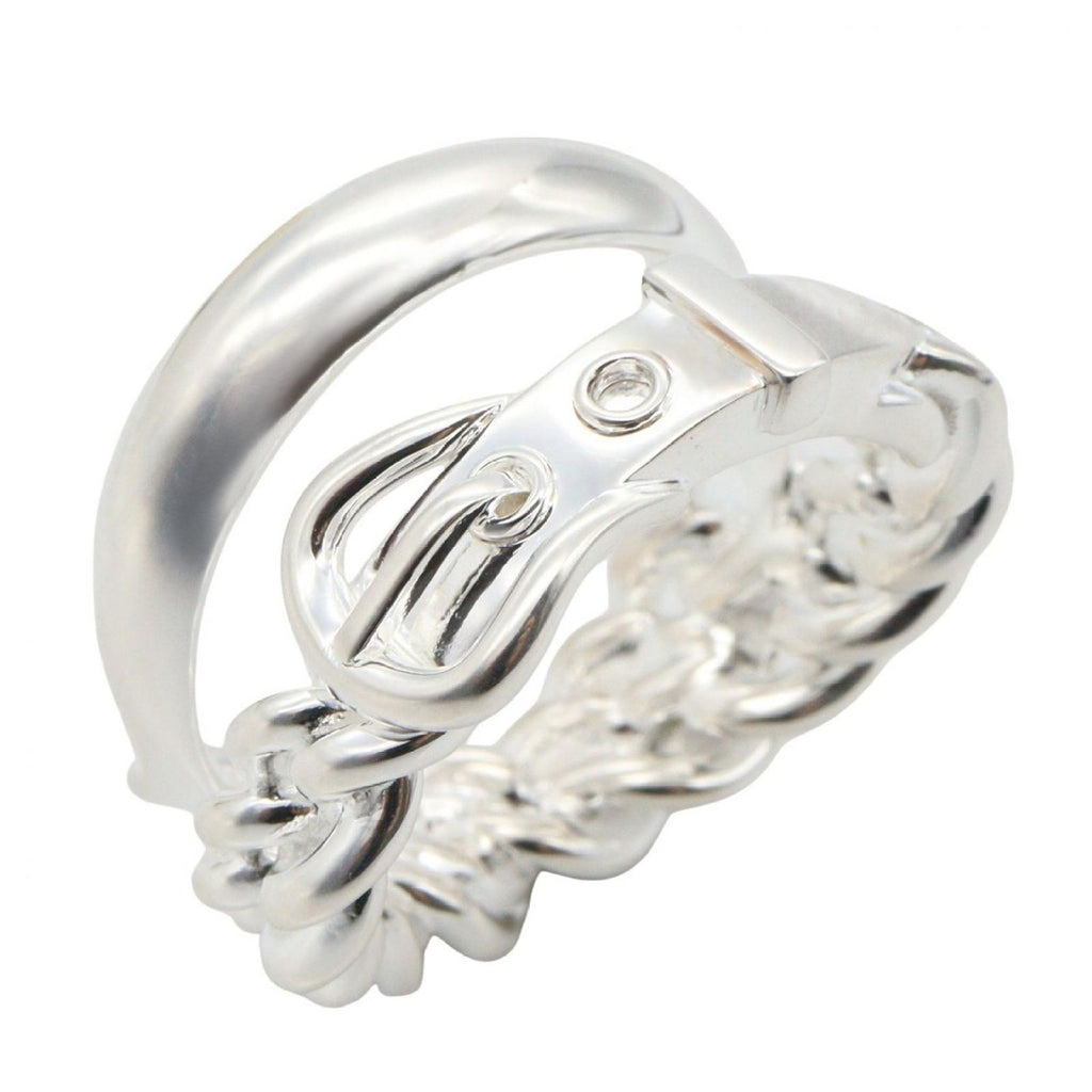 Hermes Ring Book le Cellier Inflexible 925 Sterling Silver