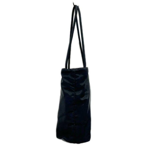 Prada Tote Shoulder Nylon Misshape Yes Black — view 4