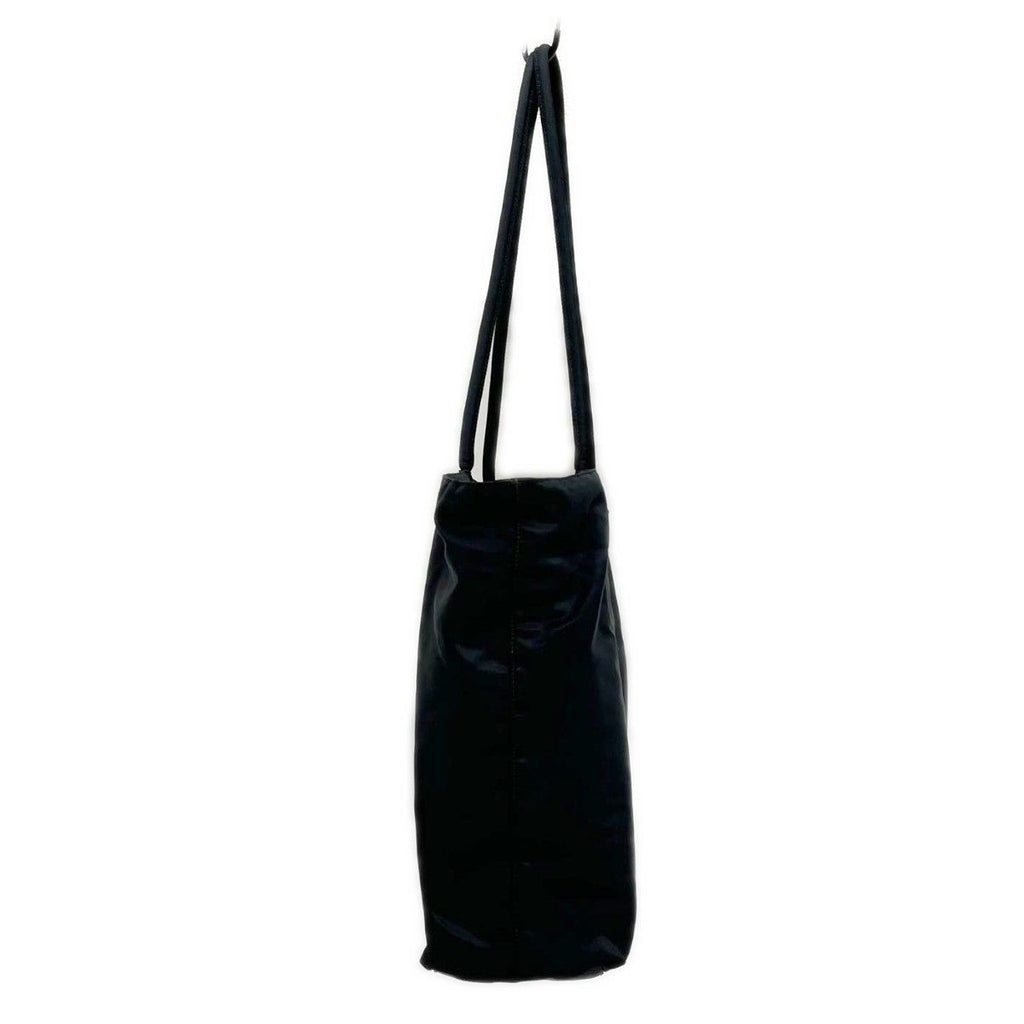 Prada Tote Shoulder Nylon Misshape Yes Black — view 3