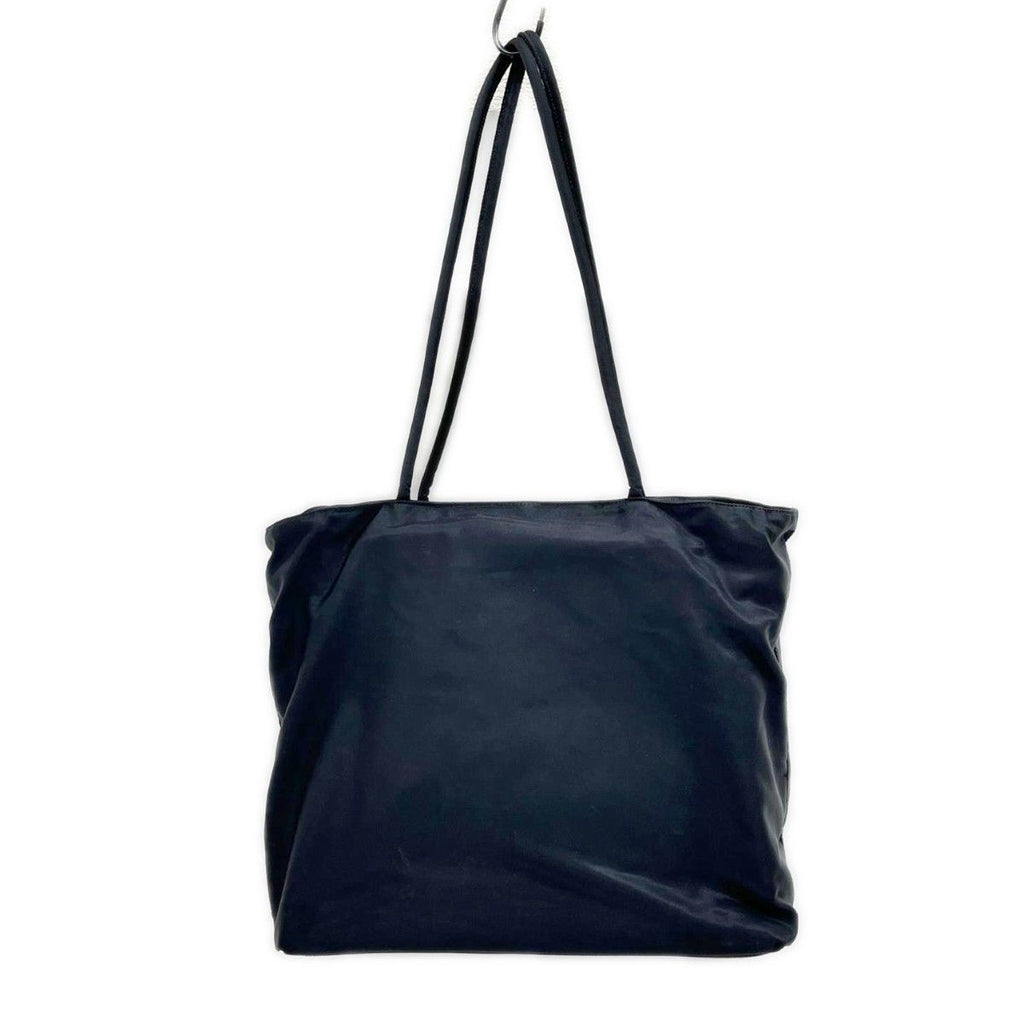 Prada Tote Shoulder Nylon Misshape Yes Black — view 2