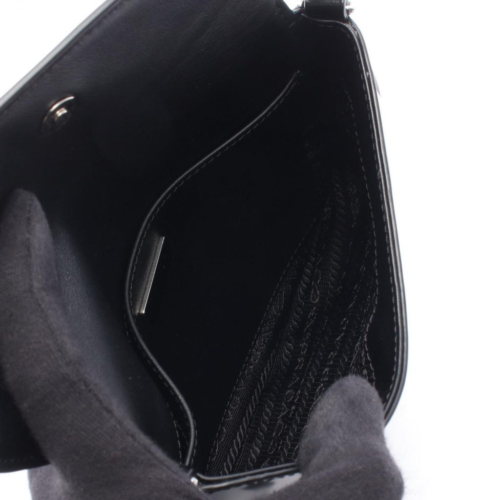 Prada Handbag Cles Mini Black Leather — view 3