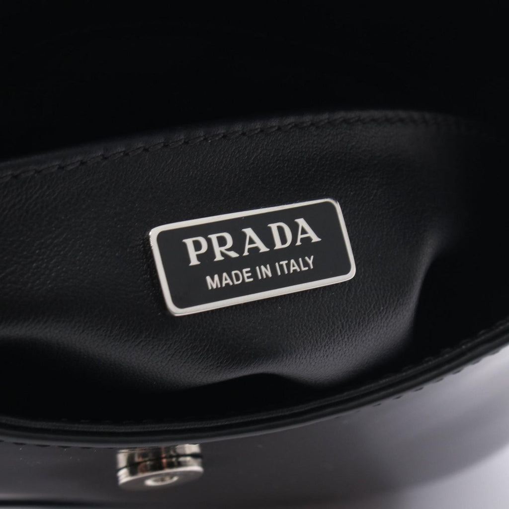 Prada Handbag Cles Mini Black Leather — view 4