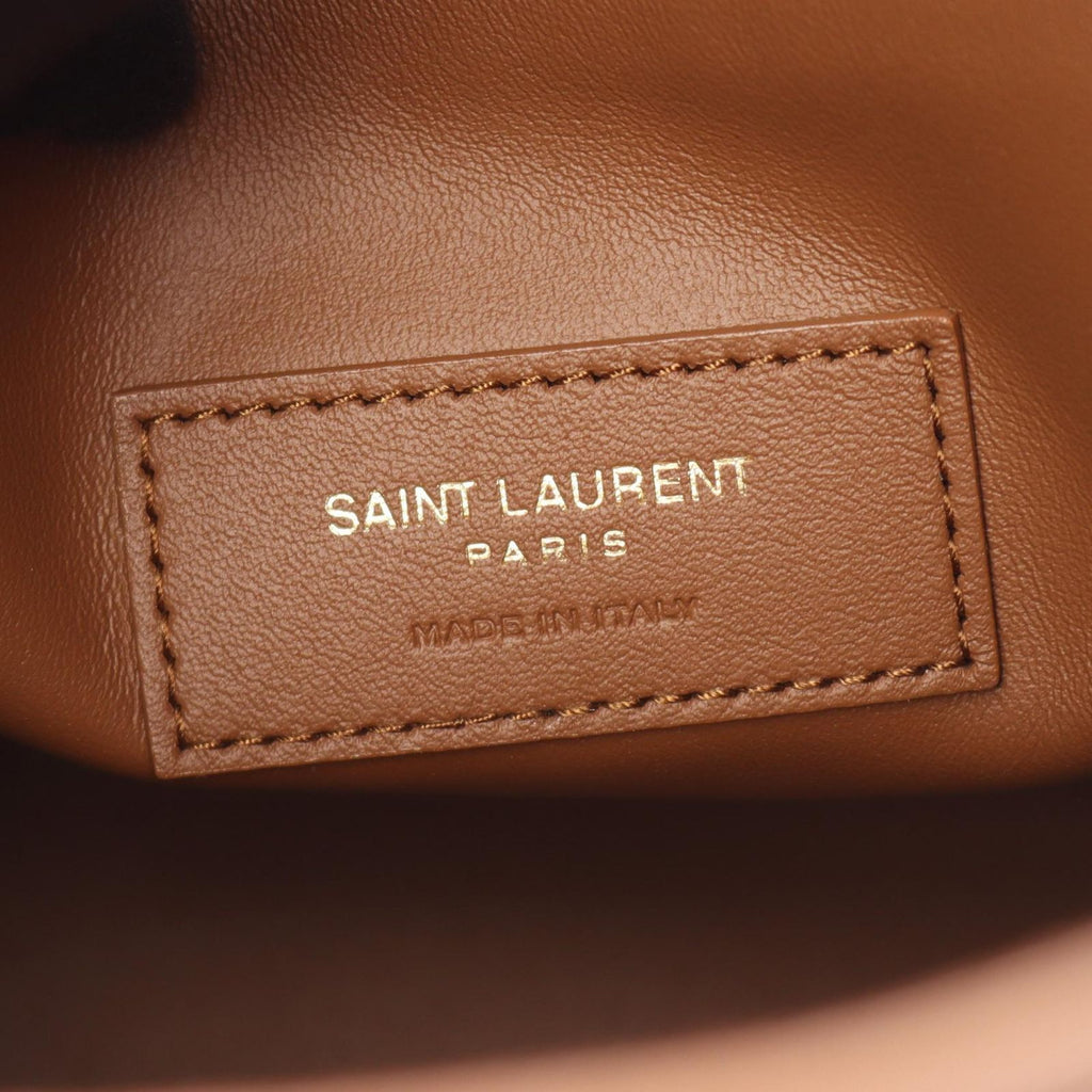 Saint Laurent Paris Shoulder Bag le 5 a 7 Brown Leather le Soft Small — view 4