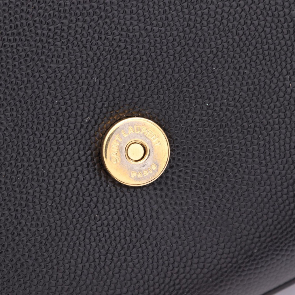 Saint Laurent Paris Shoulder Bag Kate Small Black Leather Tassel — view 7