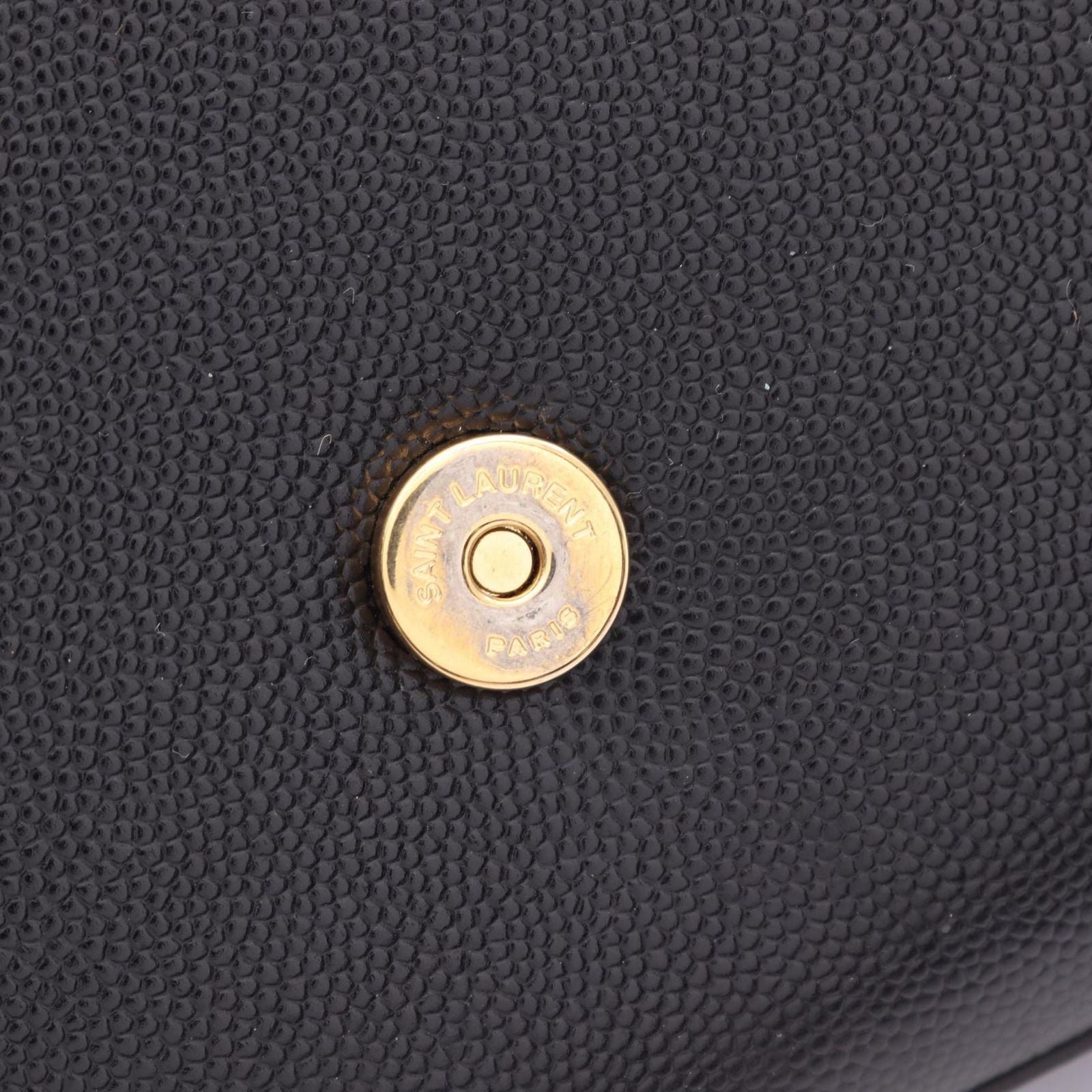Saint Laurent Paris Shoulder Bag Kate Small Black Leather Tassel — view 7