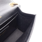 Saint Laurent Paris Shoulder Bag Kate Small Black Leather Tassel — view 5