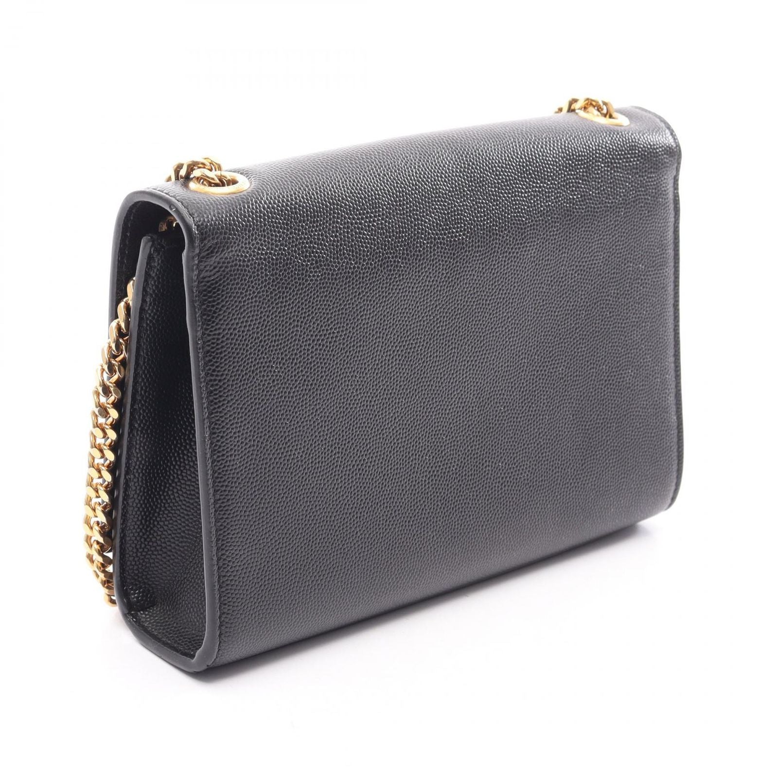 Saint Laurent Paris Shoulder Bag Kate Small Black Leather Tassel — view 2