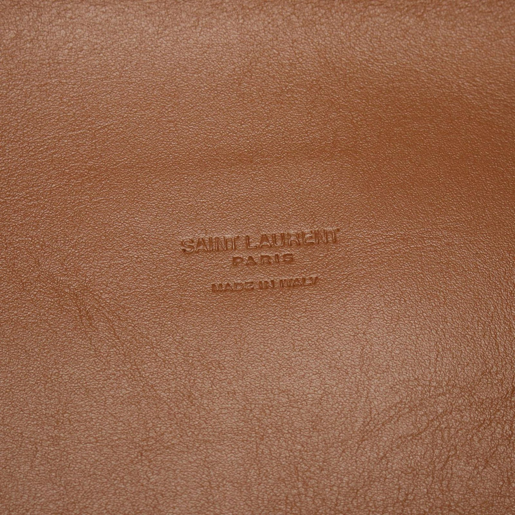 Saint Laurent Paris Shoulder Bag le 5 a 7 Soft Large Brown Leather — view 4
