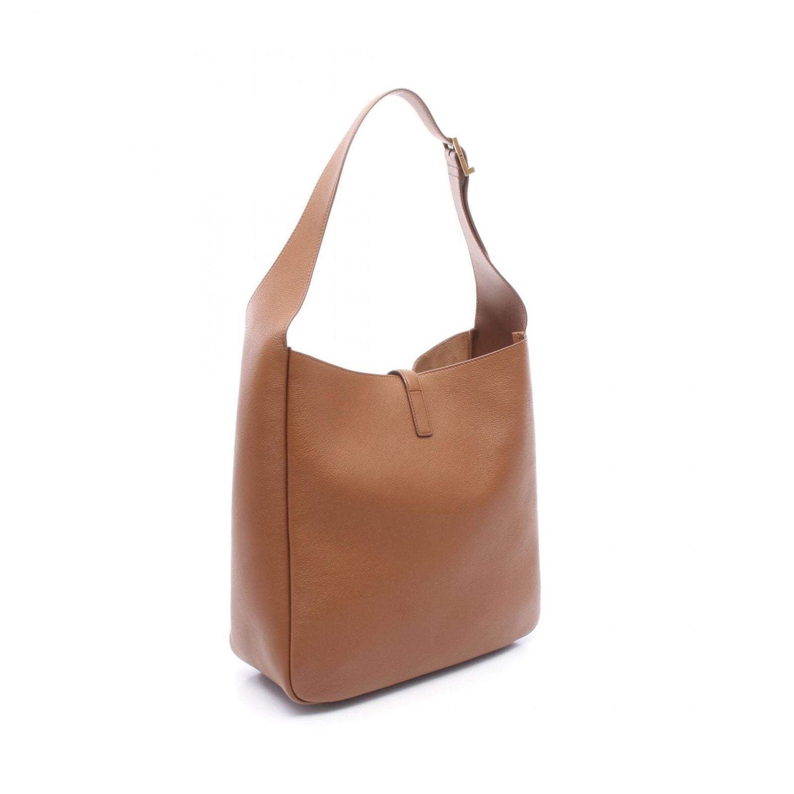 Saint Laurent Paris Shoulder Bag le 5 a 7 Soft Large Brown Leather — view 2