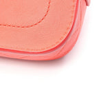 Chanel Shoulder Bag Quilted Orange Lambskin Mini Chain — view 7