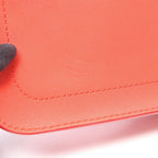 Chanel Shoulder Bag Quilted Orange Lambskin Mini Chain — view 6