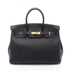 Hermes Handbag Birkin 35 Black Leather