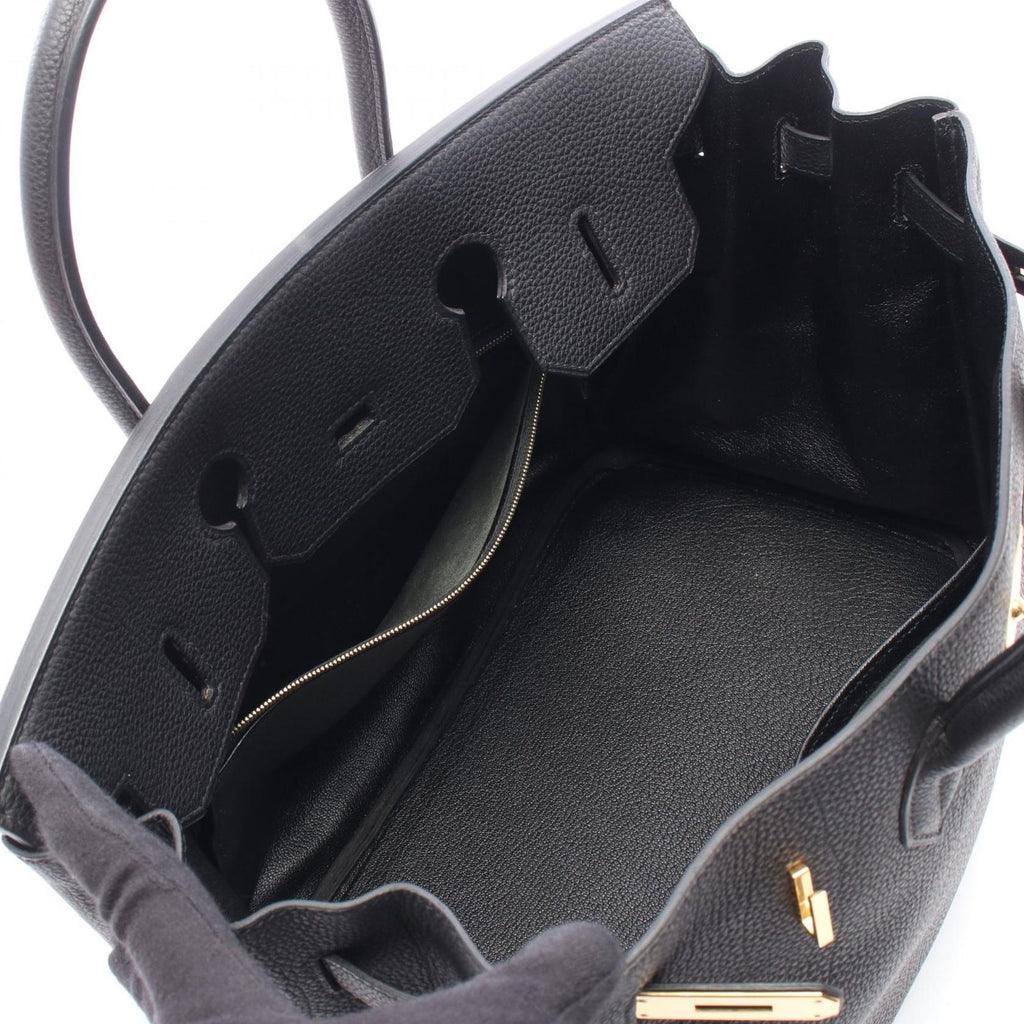 Hermes Handbag Birkin 35 Black Leather — view 3