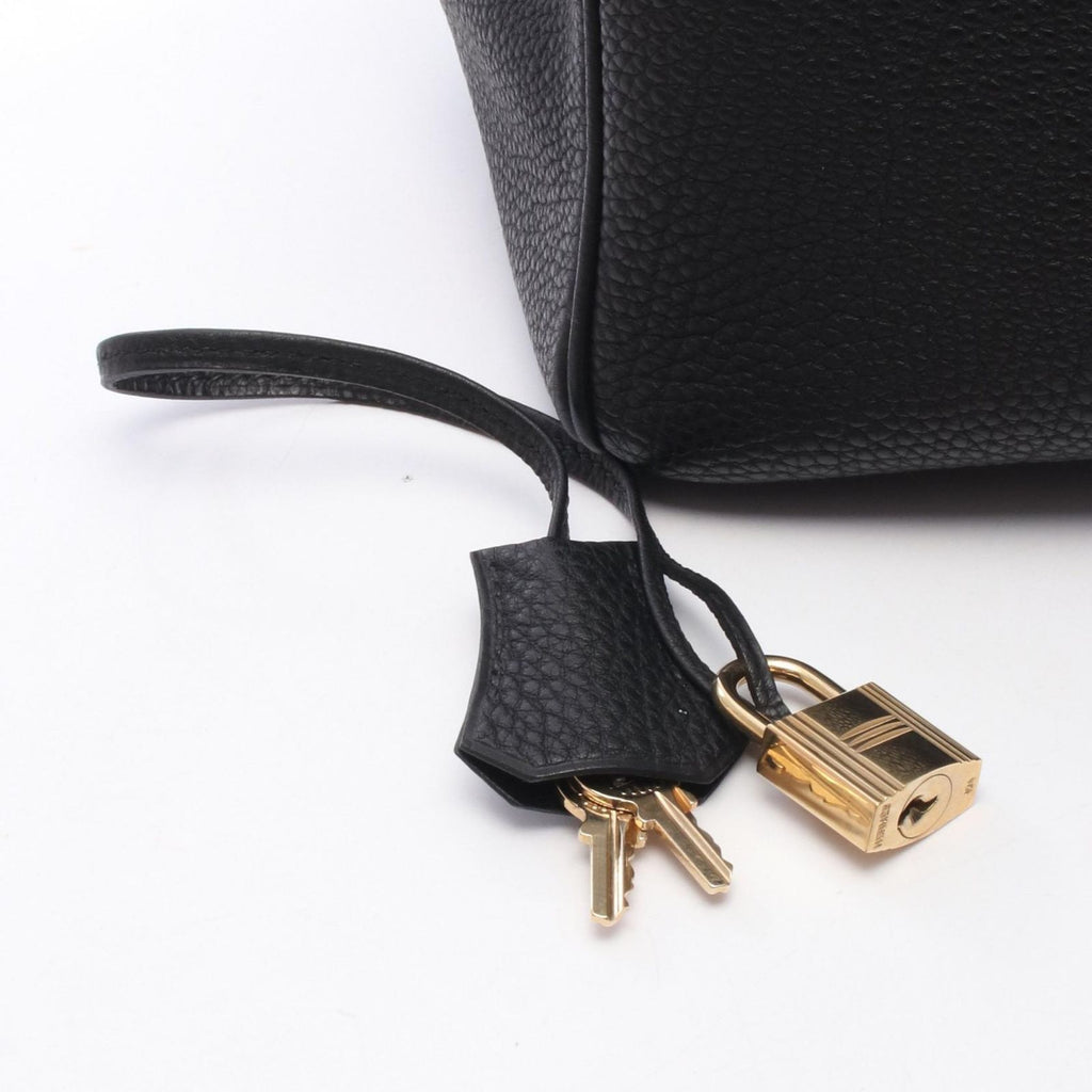 Hermes Handbag Birkin 35 Black Leather — view 6