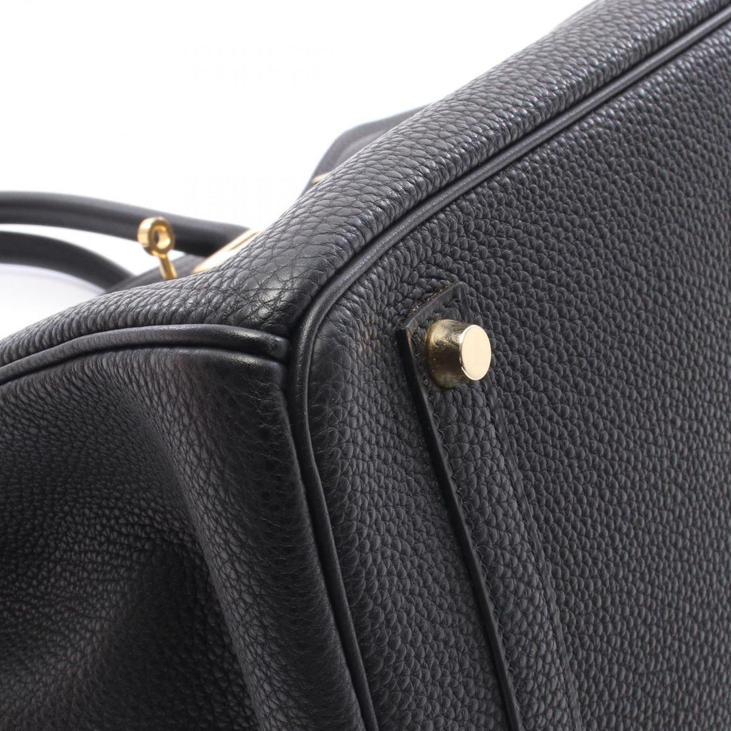 Hermes Handbag Birkin 35 Black Leather — view 7