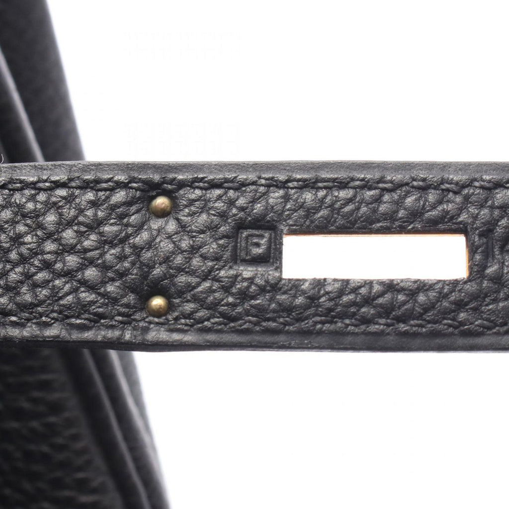 Hermes Handbag Birkin 35 Black Leather — view 5