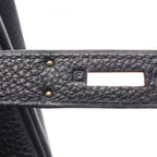 Hermes Handbag Birkin 35 Black Leather — view 5
