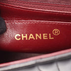 Chanel Shoulder Bag Mademoiselle Mini Black Lambskin Chain — view 4