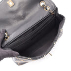 Chanel Shoulder Bag Wild Stitch Black Leather Chain — view 3