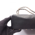 Chanel Shoulder Bag Wild Stitch Black Leather Chain — view 9