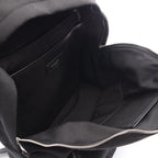 Saint Laurent Paris Backpack City Black Canvas Leather — view 3