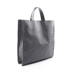Gucci Tote GG Supreme Black Canvas Leather — view 2