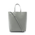 Celine Tote Vertical Small Cover 2-Way Gray Leather