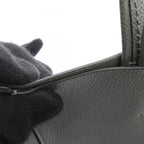 Celine Tote Vertical Small Cover 2-Way Gray Leather — view 7