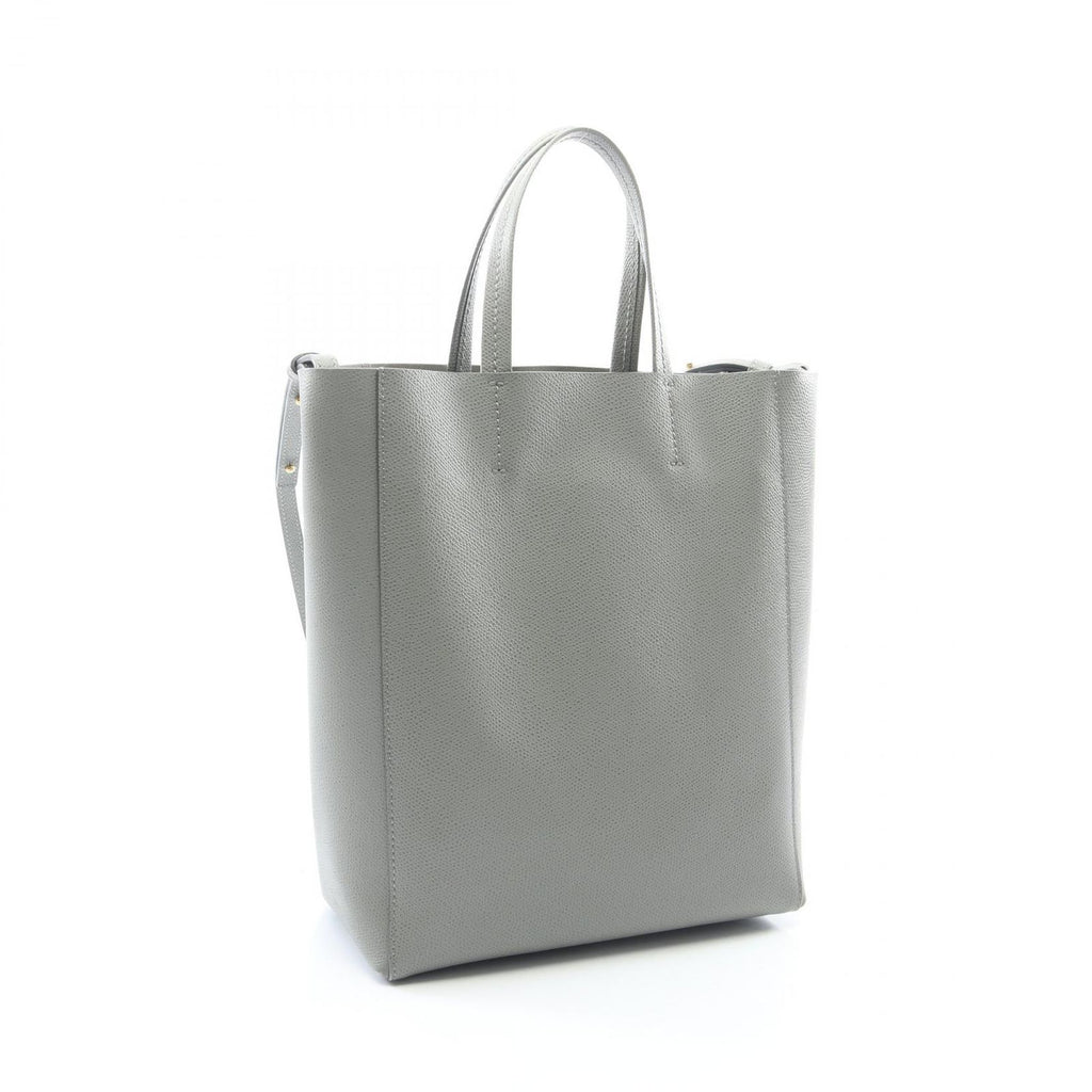 Celine Tote Vertical Small Cover 2-Way Gray Leather — view 2