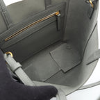 Celine Tote Vertical Small Cover 2-Way Gray Leather — view 3