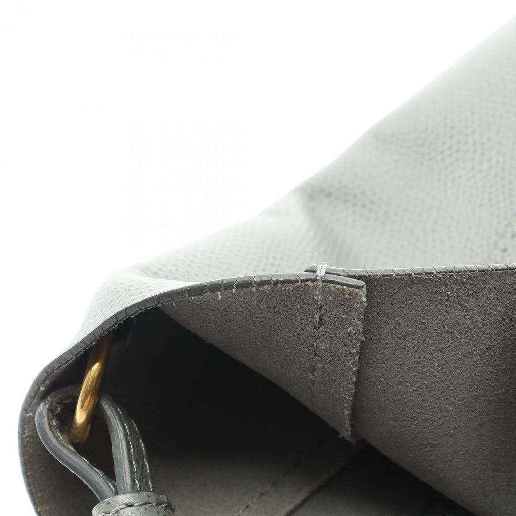 Celine Tote Vertical Small Cover 2-Way Gray Leather — view 8