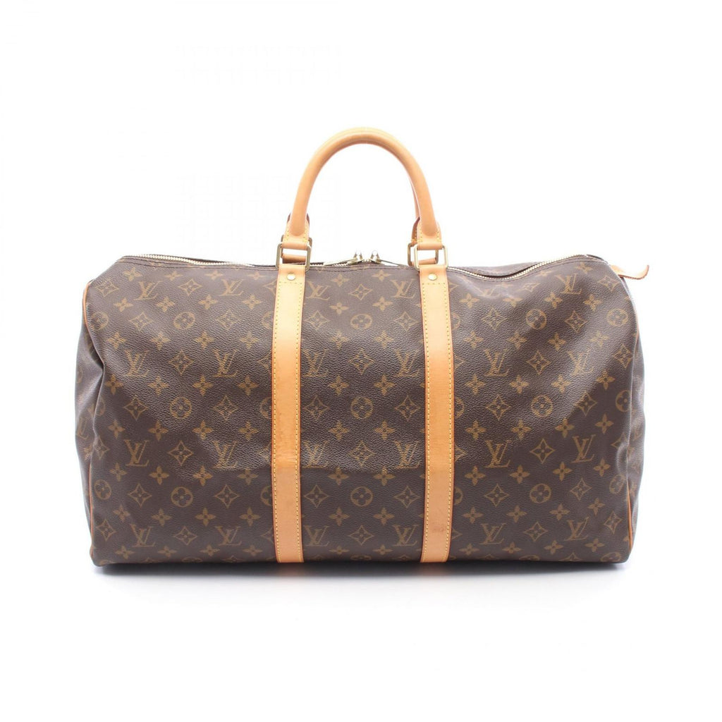 Louis Vuitton Boston Bag Keepall 50 Canvas Leather