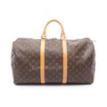 Louis Vuitton Boston Bag Keepall 50 Canvas Leather