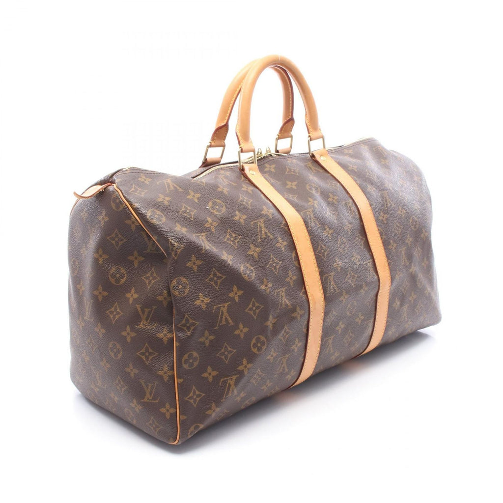 Louis Vuitton Boston Bag Keepall 50 Canvas Leather — view 2