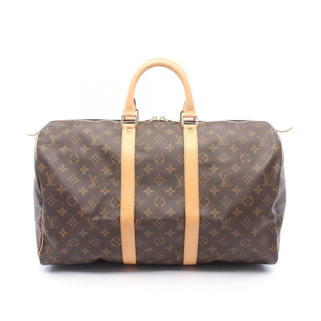 Louis Vuitton Boston Bag Keepall 45 Canvas Leather