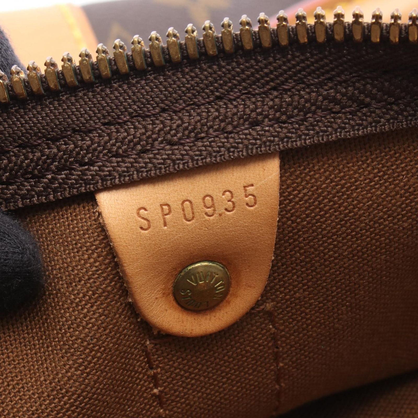 Louis Vuitton Boston Bag Keepall 45 Canvas Leather — view 5