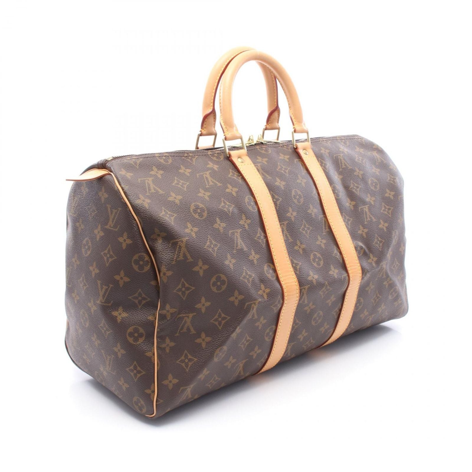 Louis Vuitton Boston Bag Keepall 45 Canvas Leather — view 2