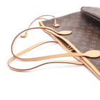 Louis Vuitton Tote Neverfull Canvas Leather — view 6