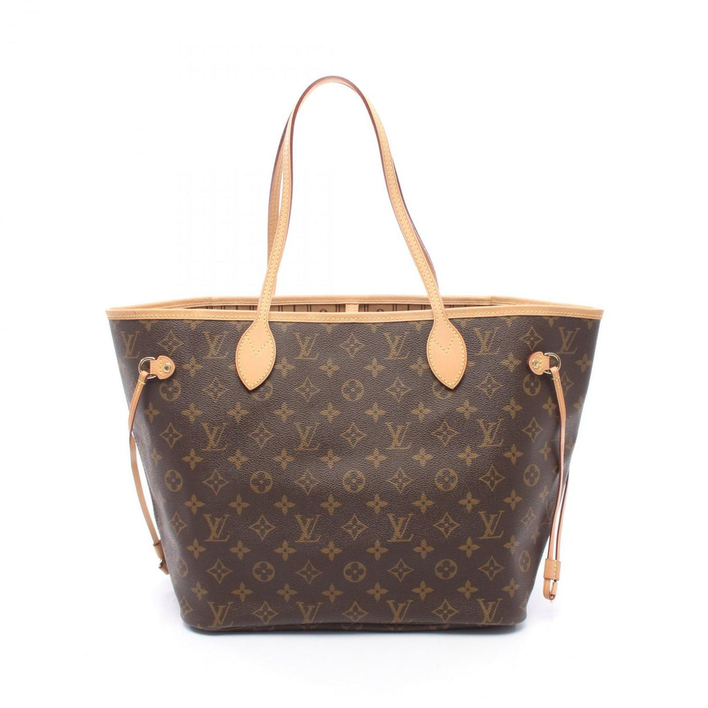 Louis Vuitton Tote Neverfull Canvas Leather