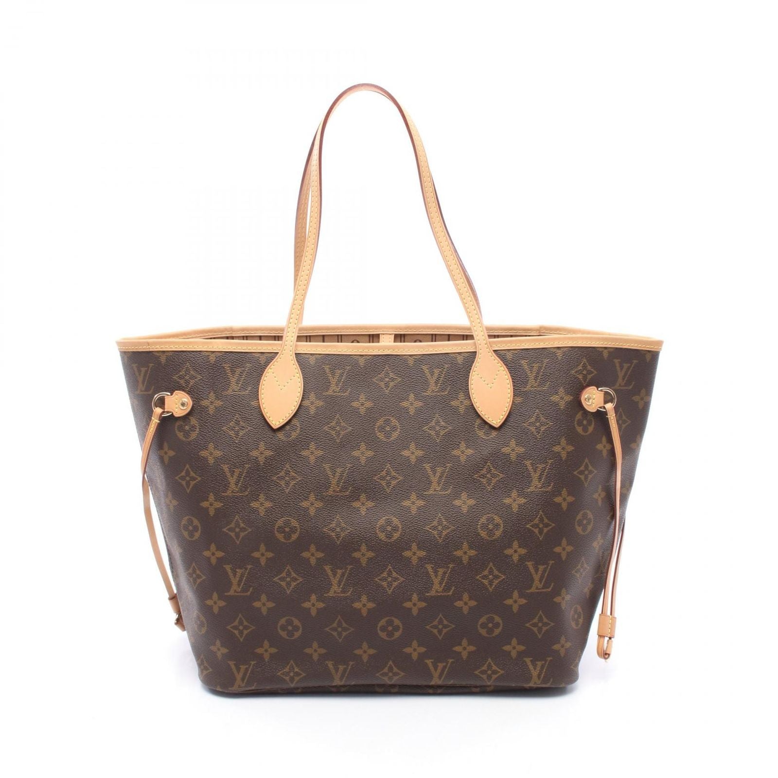 Louis Vuitton Tote Neverfull Canvas Leather