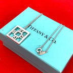 Tiffany & Co Vintage Atlas Necklace 925 Sterling Silver