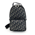 Dior Oblique Rider Sling Bag Navy Canvas Leather