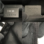 Dior Oblique Rider Sling Bag Navy Canvas Leather — view 5