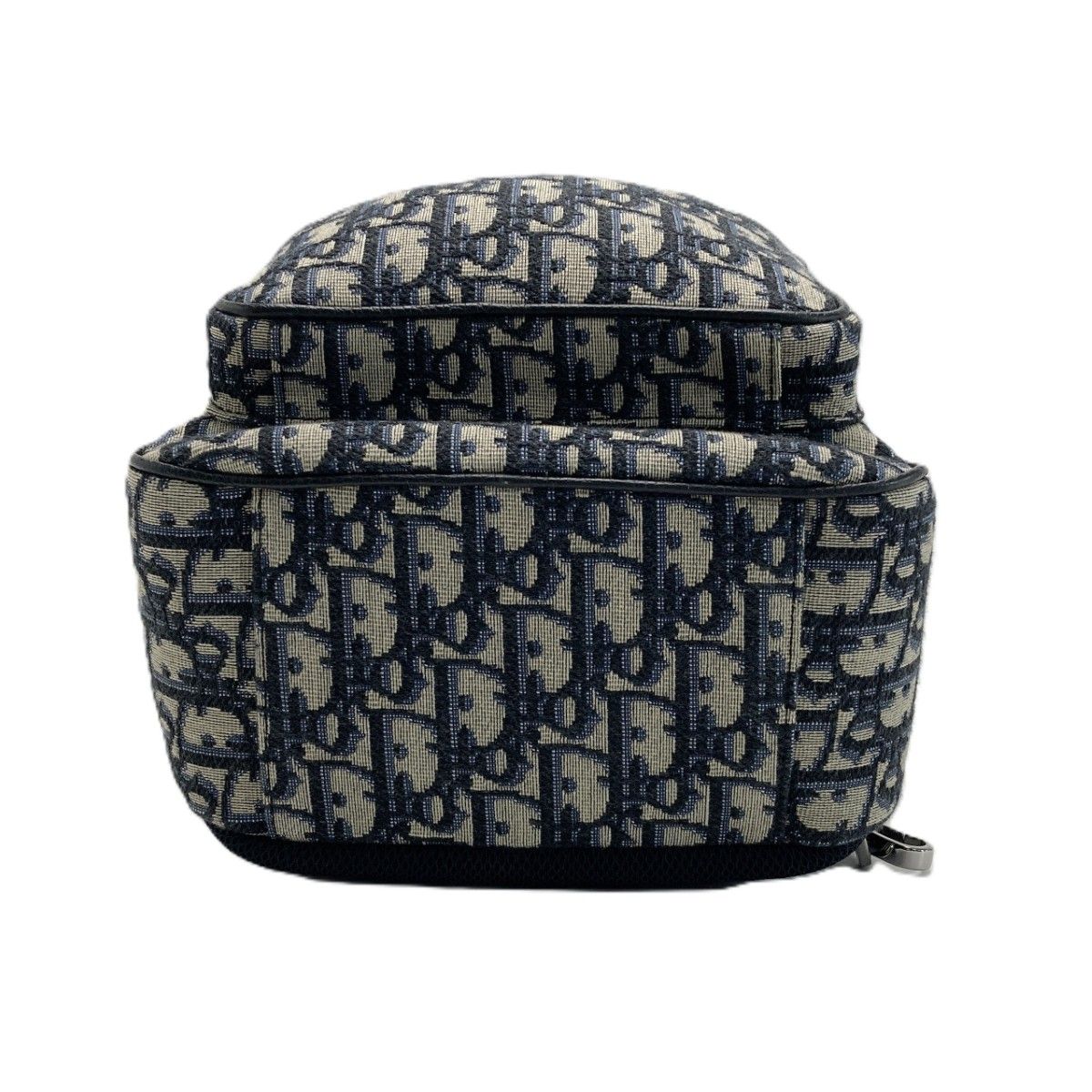 Dior Oblique Rider Sling Bag Navy Canvas Leather — view 3